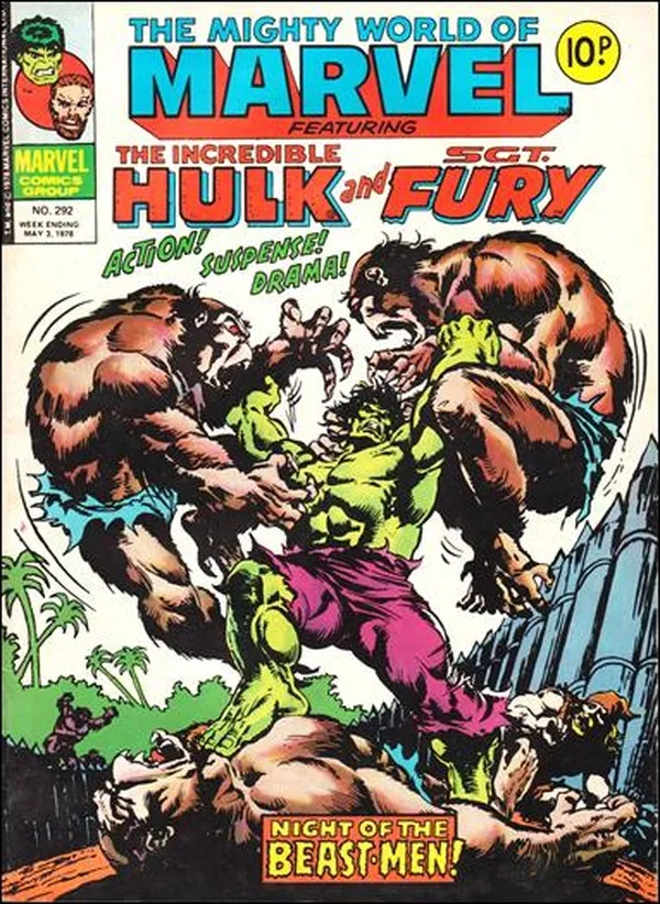 Cover of The Mighty World of Marvel #292