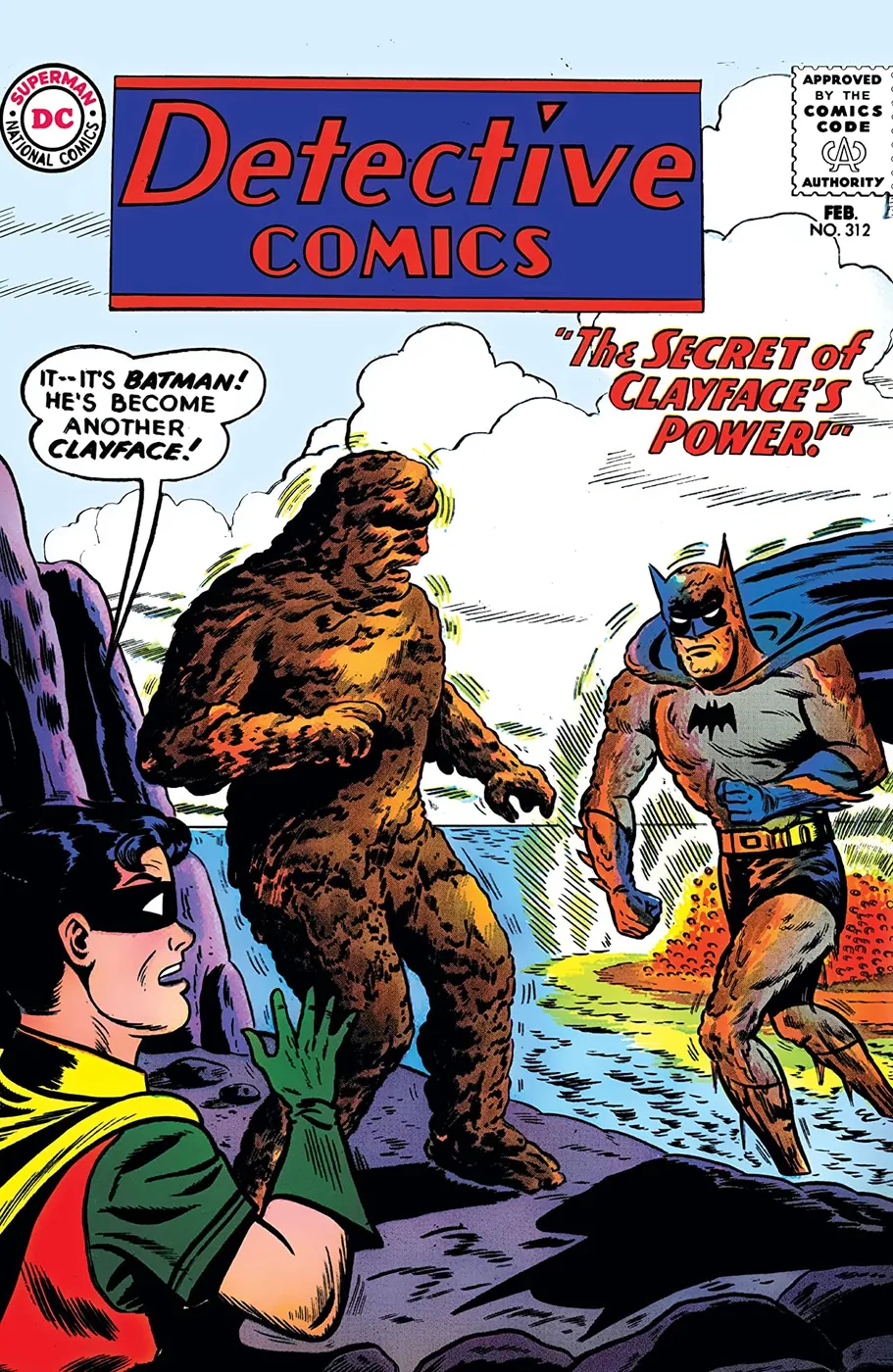 Cover of Detective Comics #312