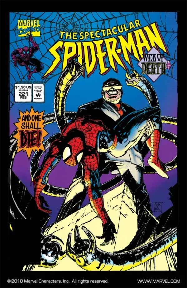 Cover of The Spectacular Spider-Man #221
