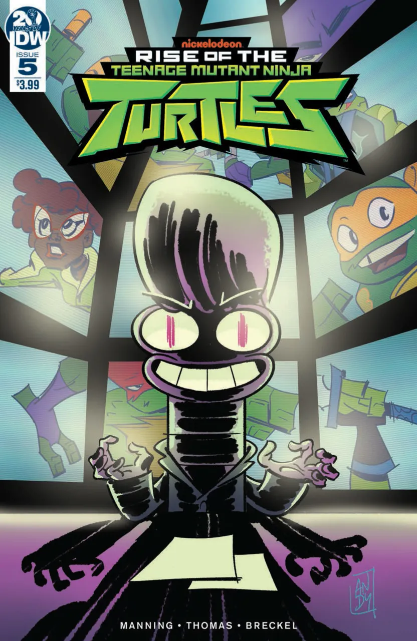 Cover of Rise of Teenage Mutant Ninja Turtles #5