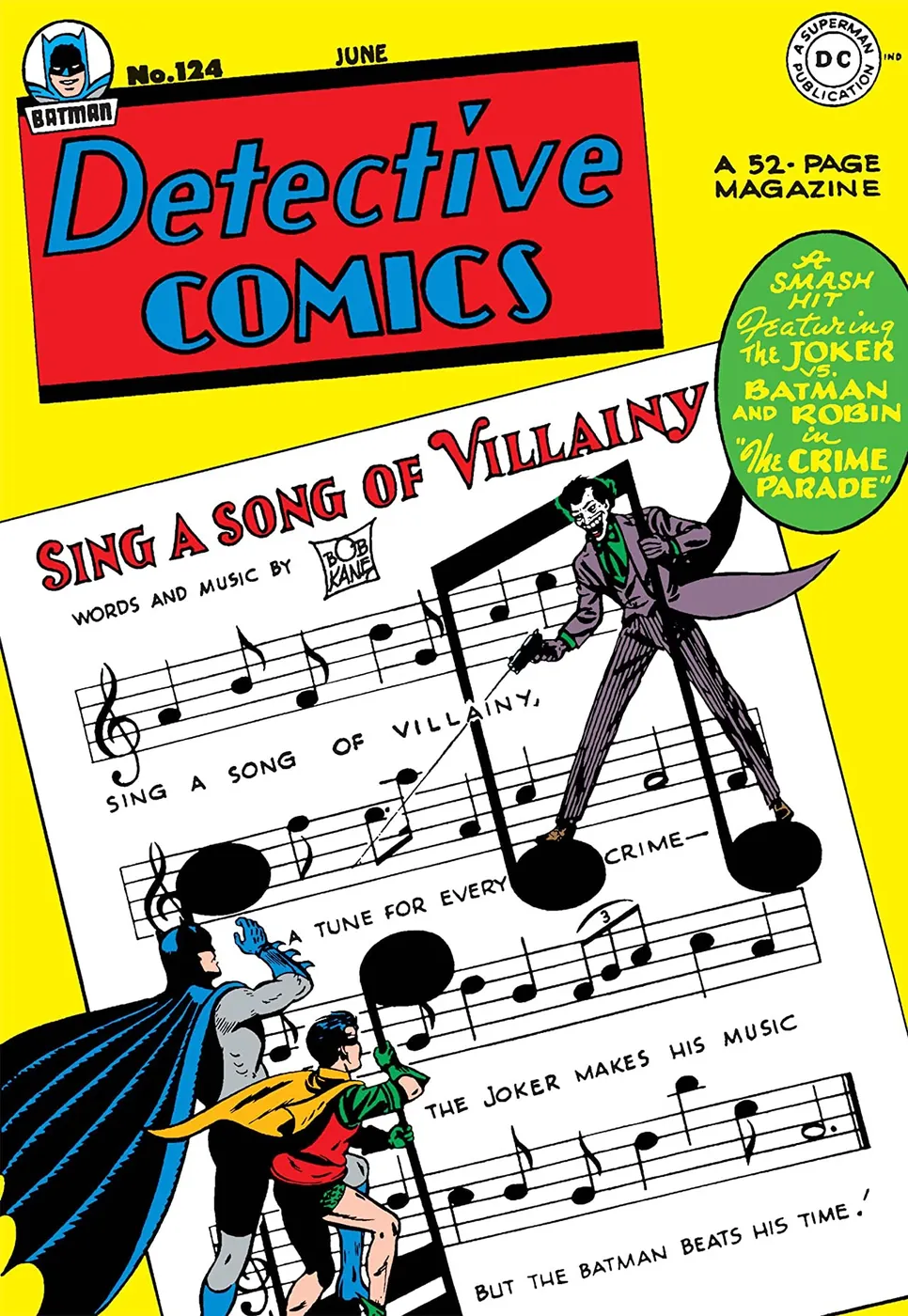 Cover of Detective Comics #124