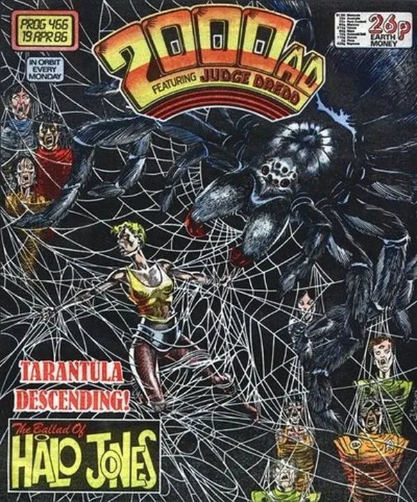 Cover of 2000 AD #466