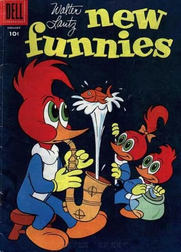 Cover of Walter Lantz New Funnies #228