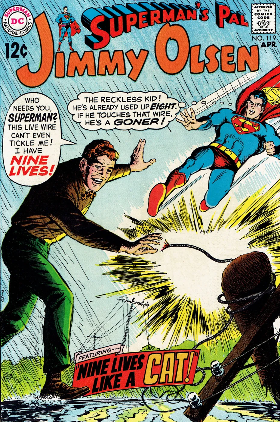 Cover of Superman's Pal, Jimmy Olsen #119