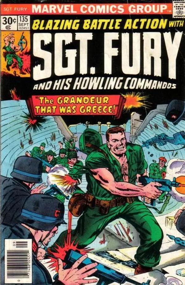 Cover of Sgt. Fury and His Howling Commandos #135