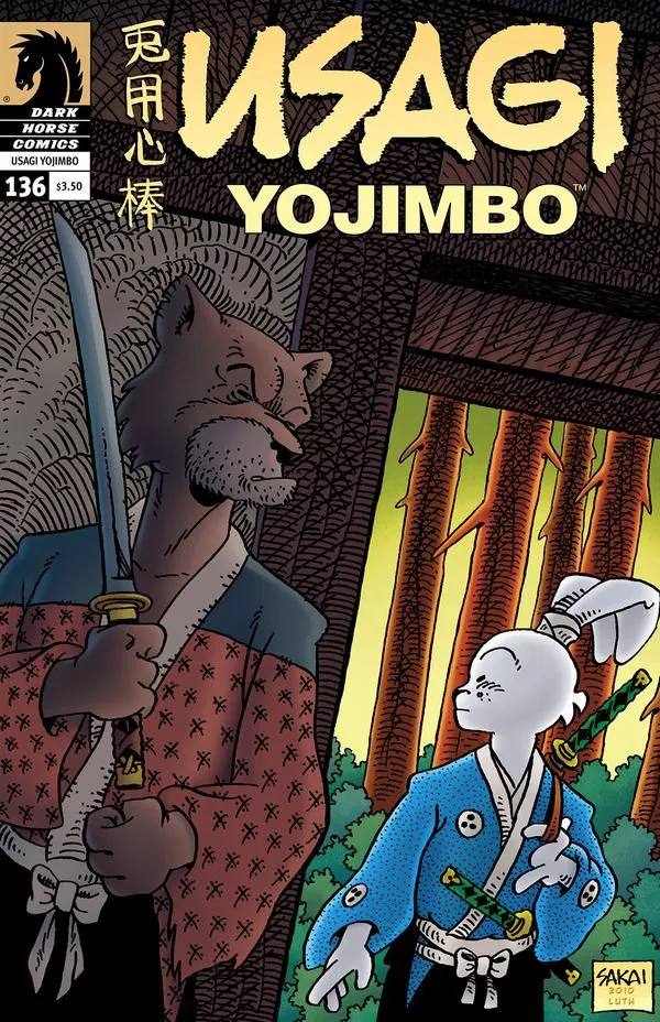 Cover of Usagi Yojimbo #136