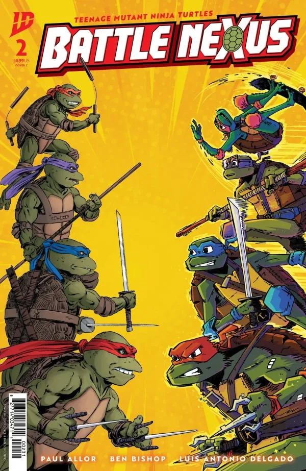Cover of Teenage Mutant Ninja Turtles: Battle Nexus #2