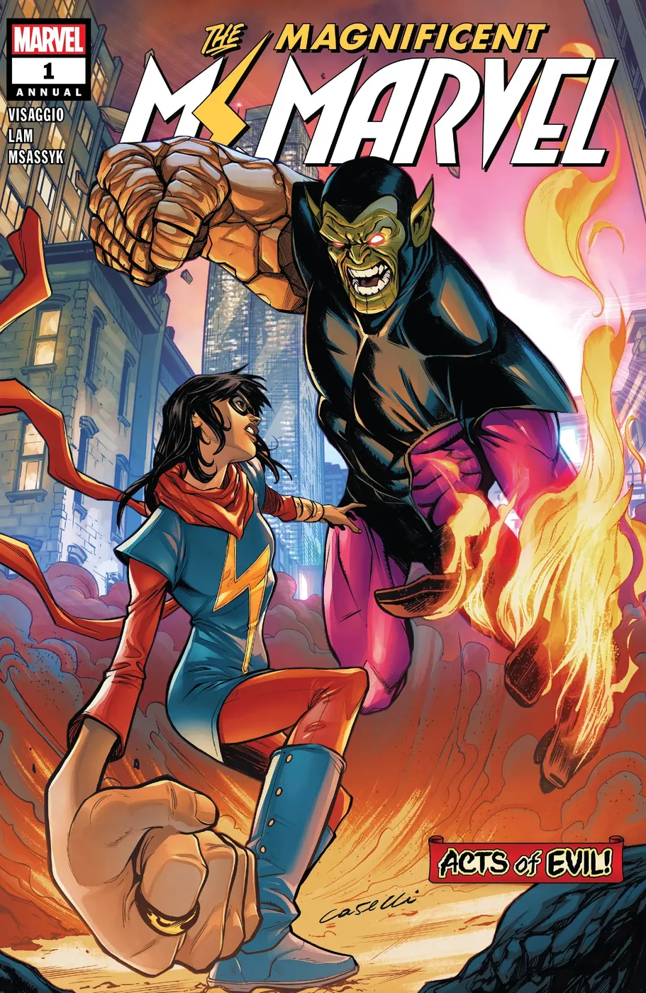 Cover of Ms. Marvel Annual #1