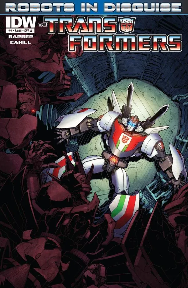 Cover of The Transformers: Robots in Disguise #7