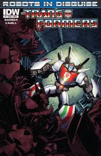 Cover of The Transformers: Robots in Disguise #7