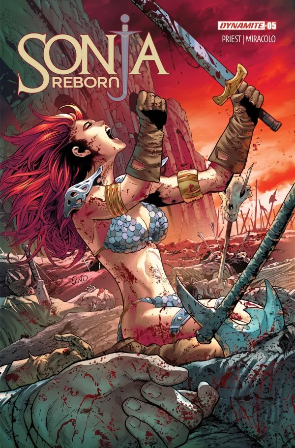 Cover of Red Sonja Reborn #5