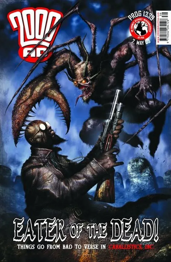 Cover of 2000 AD #1339