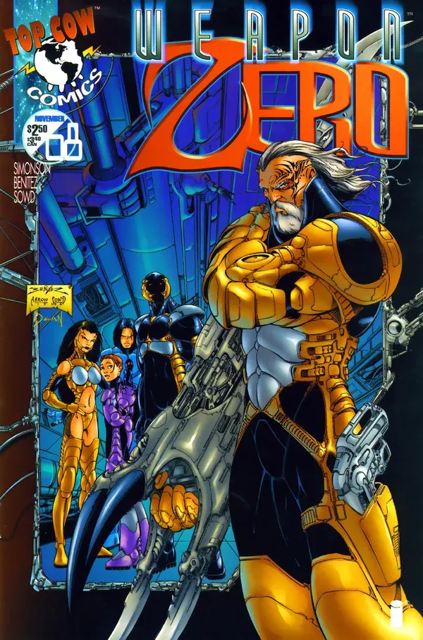 Cover of Weapon Zero #8