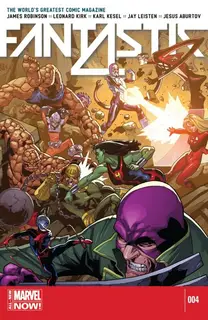 Cover of Fantastic Four #4