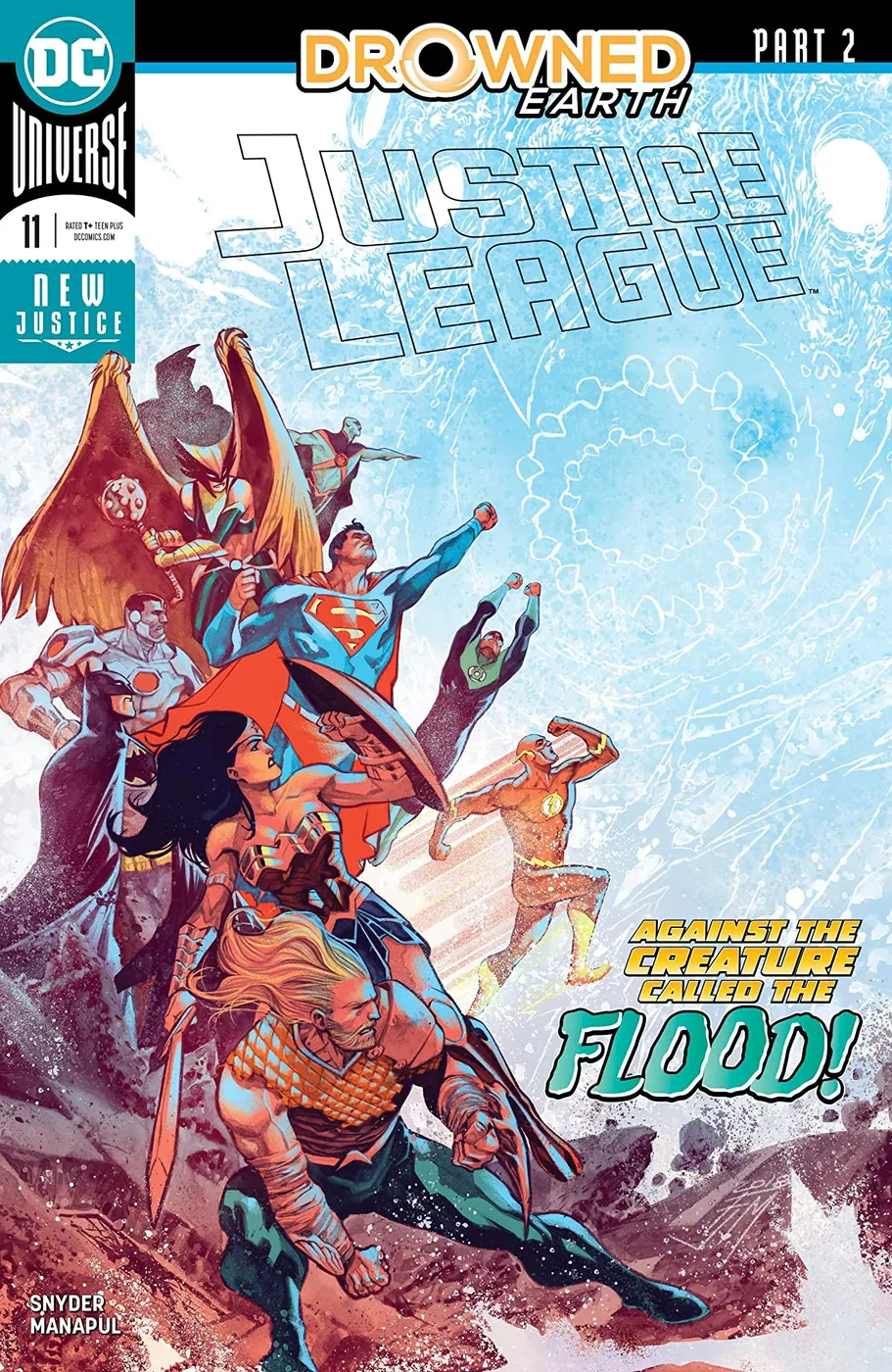 Cover of Justice League #11
