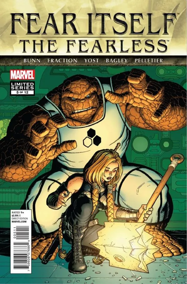 Cover of Fear Itself: The Fearless #5