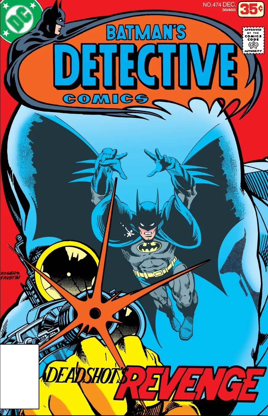 Cover of Detective Comics #474