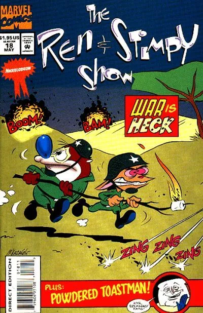 Cover of The Ren & Stimpy Show #18