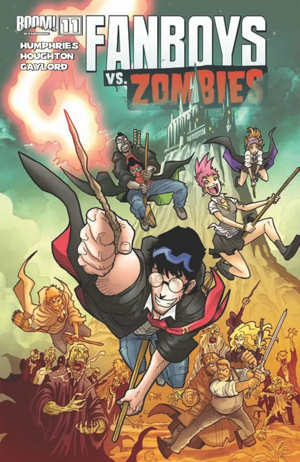 Cover of Fanboys vs. Zombies #11
