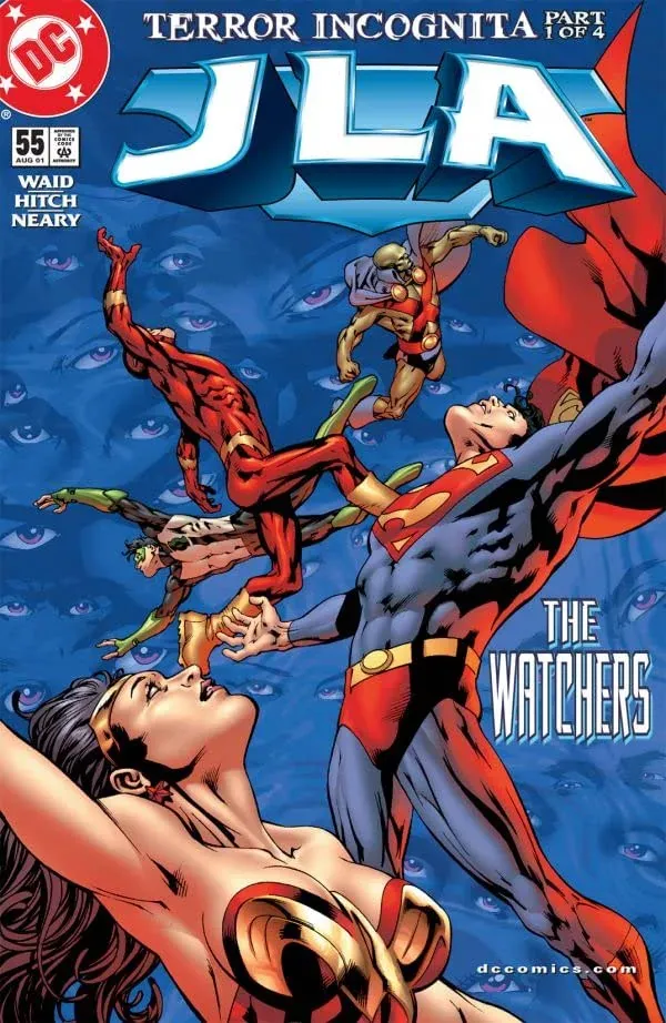 Cover of JLA #55