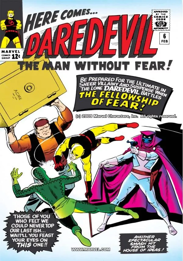 Cover of Daredevil #6