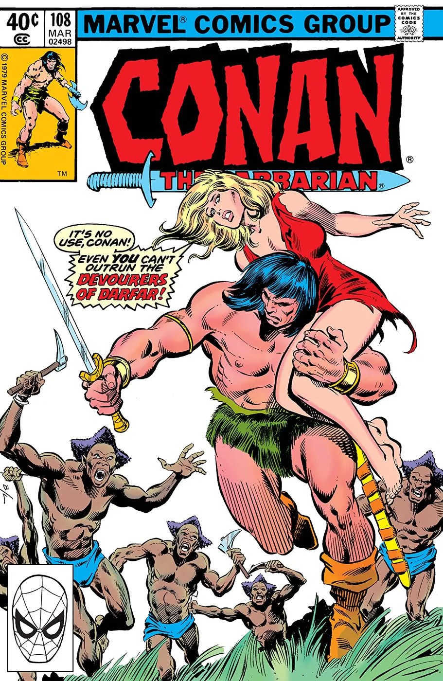Cover of Conan the Barbarian #108