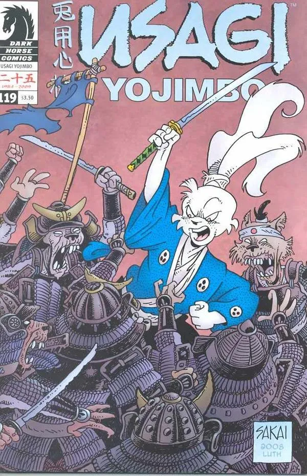 Cover of Usagi Yojimbo #119