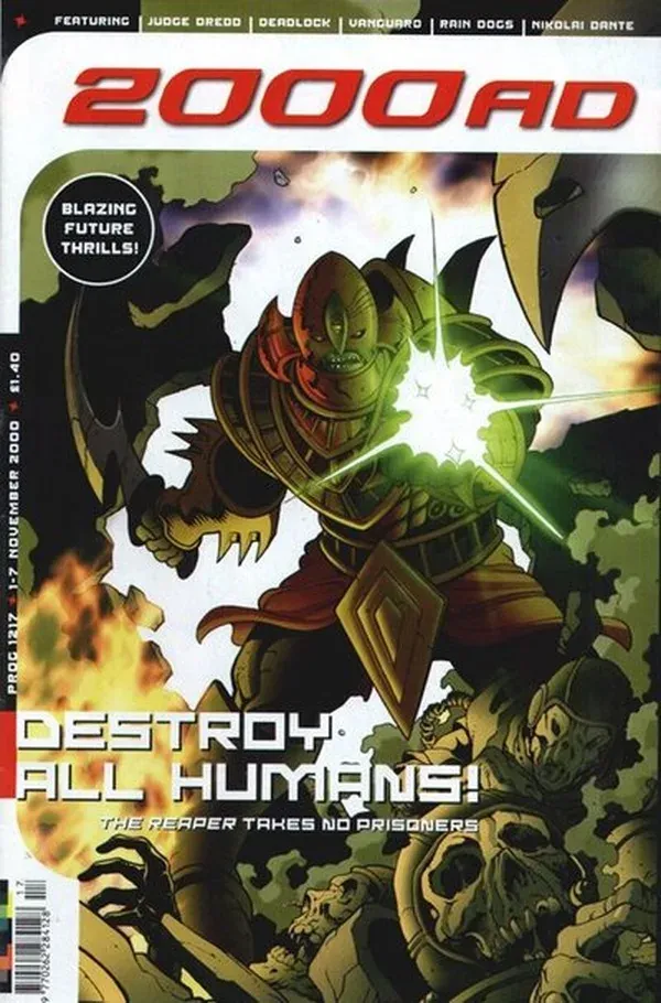 Cover of 2000 AD #1217