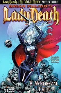 Cover of Brian Pulido's Lady Death: A Medieval Tale #12