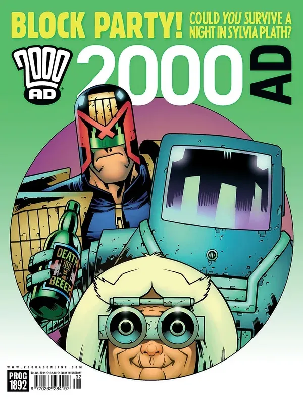 Cover of 2000 AD #1892