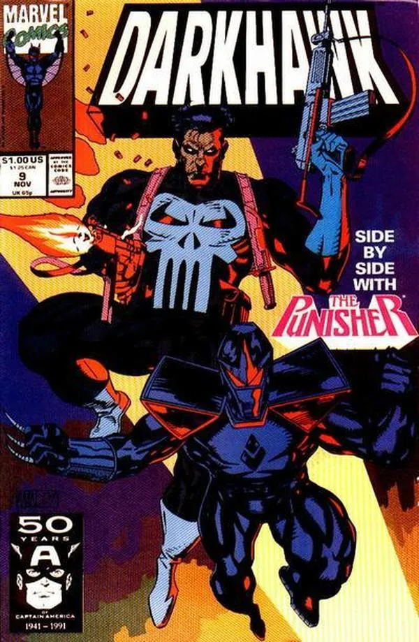 Cover of Darkhawk #9