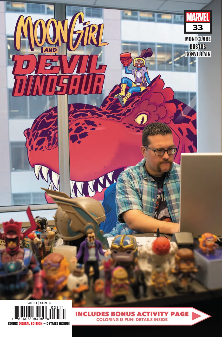 Cover of Moon Girl and Devil Dinosaur #33