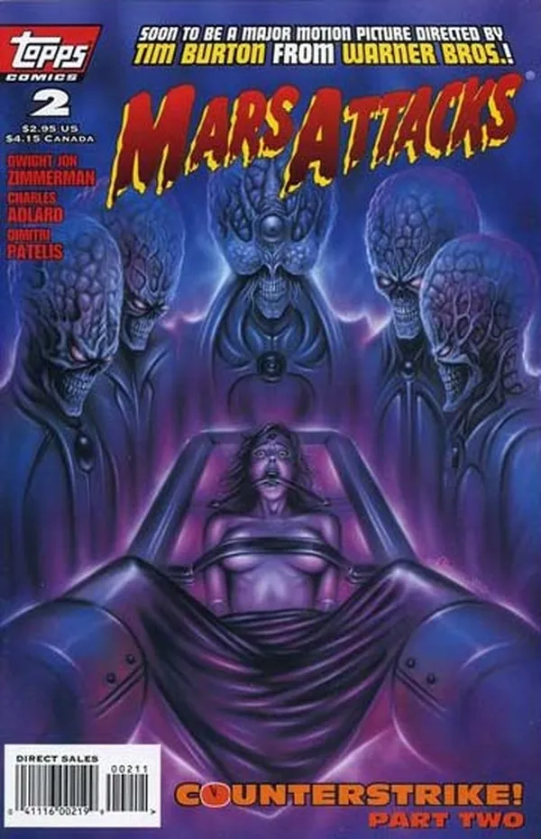 Cover of Mars Attacks #2