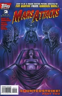 Cover of Mars Attacks #2
