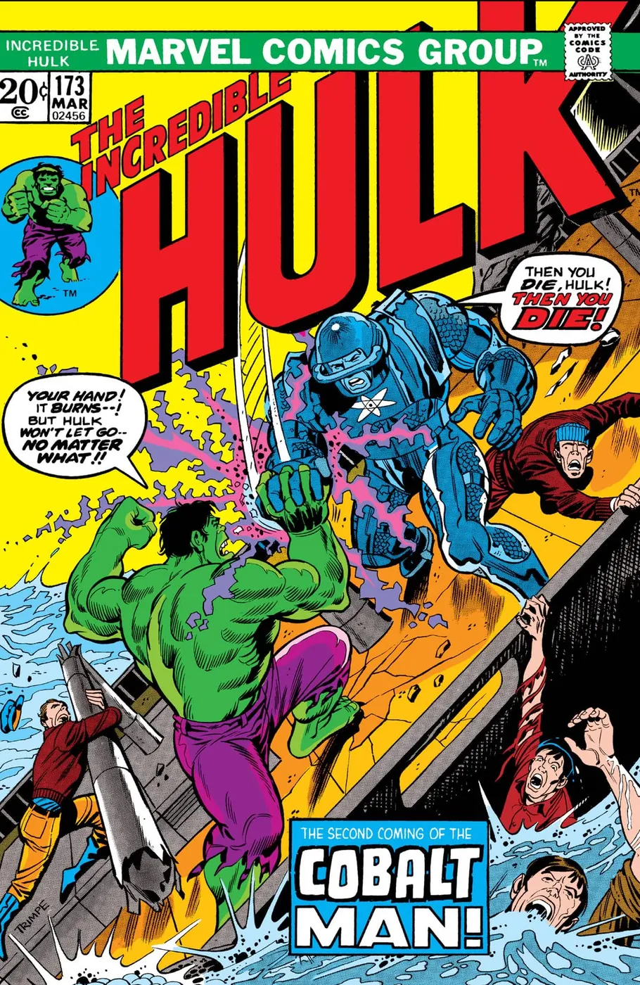 Cover of The Incredible Hulk #173