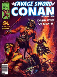 Cover of The Savage Sword of Conan #35