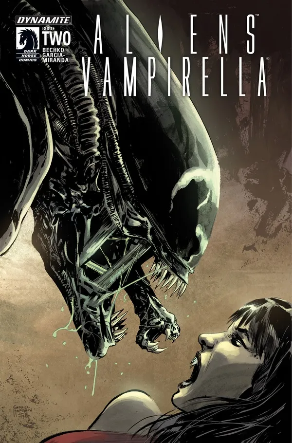Cover of Aliens / Vampirella #2