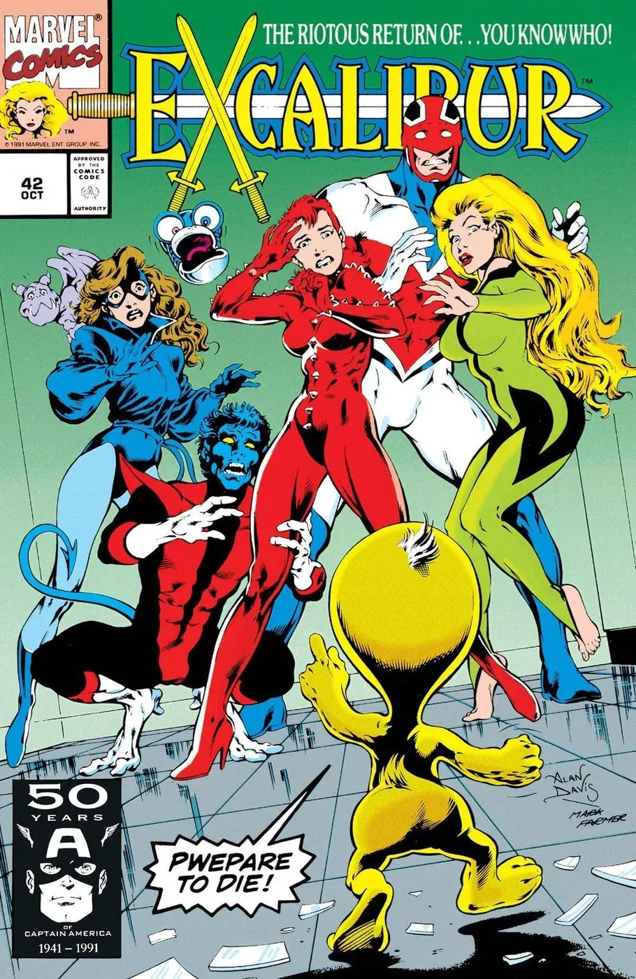 Cover of Excalibur #42