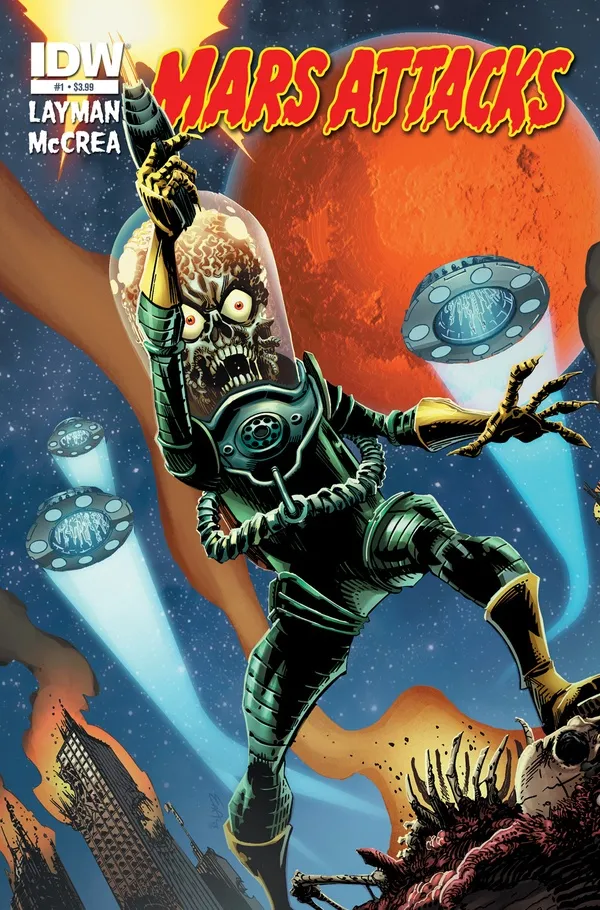 Cover of Mars Attacks #1