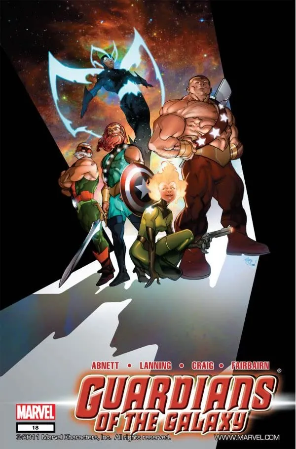 Cover of Guardians of the Galaxy #18