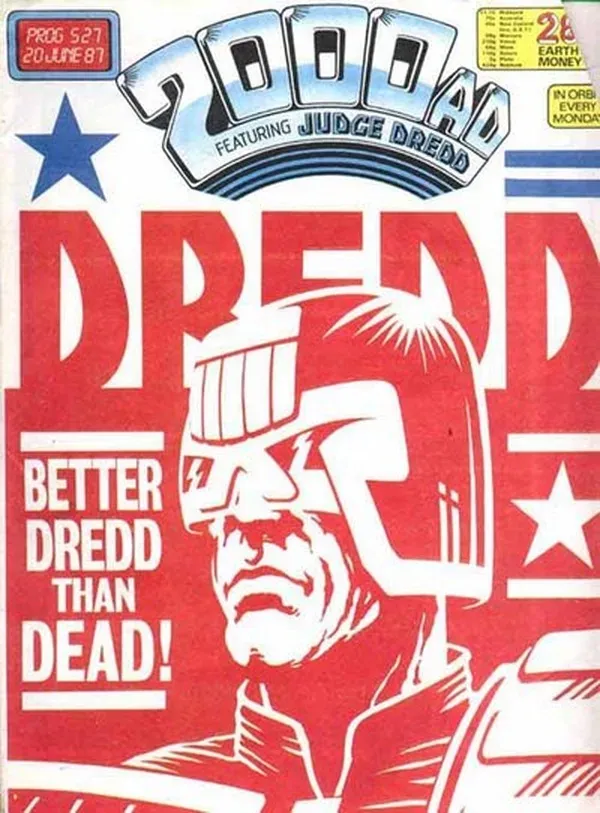 Cover of 2000 AD #527