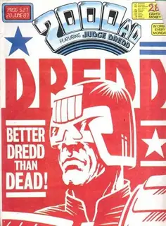 Cover of 2000 AD #527