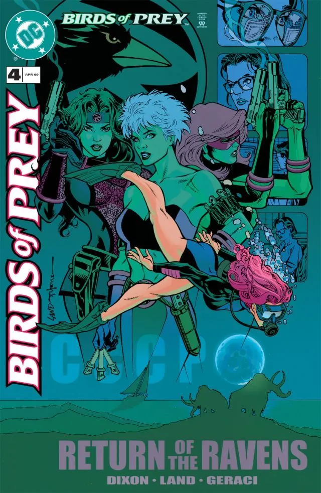 Cover of Birds of Prey #4