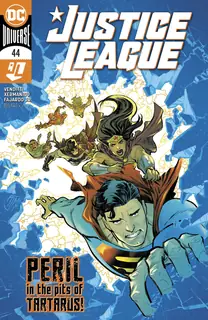 Cover of Justice League #44