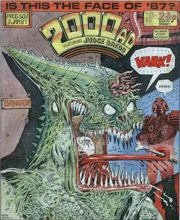 Cover of 2000 AD #503
