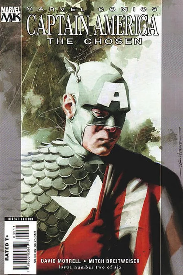 Cover of Captain America: The Chosen #2