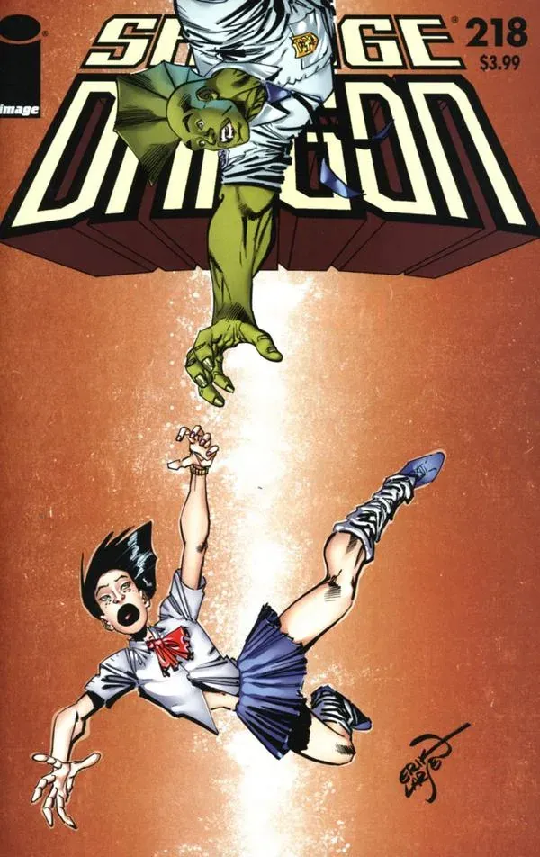 Cover of Savage Dragon #218