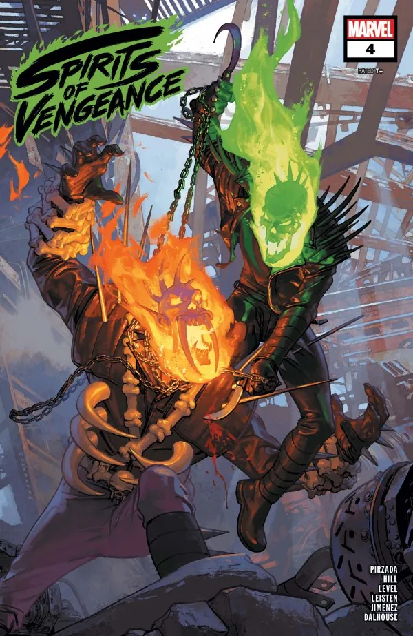 Cover of Spirits of Vengeance #4