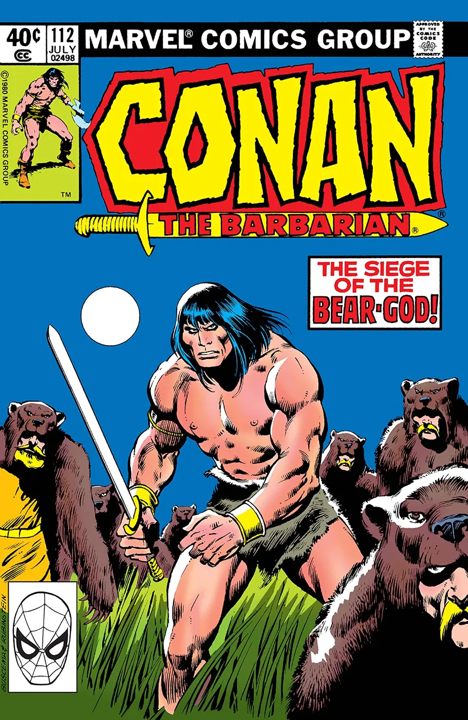 Cover of Conan the Barbarian #112