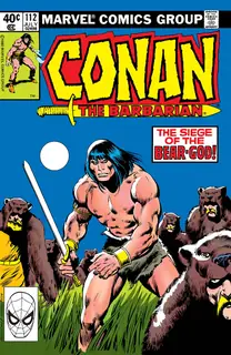 Cover of Conan the Barbarian #112